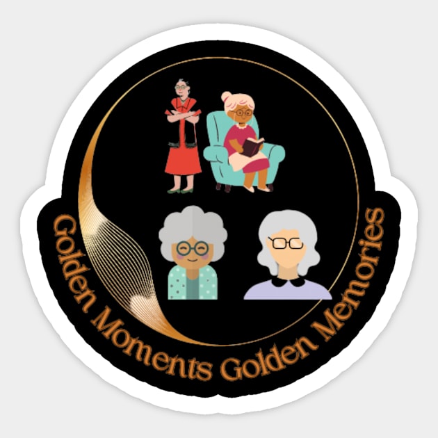 Golden girls golden memories Sticker by Perfect_imagination